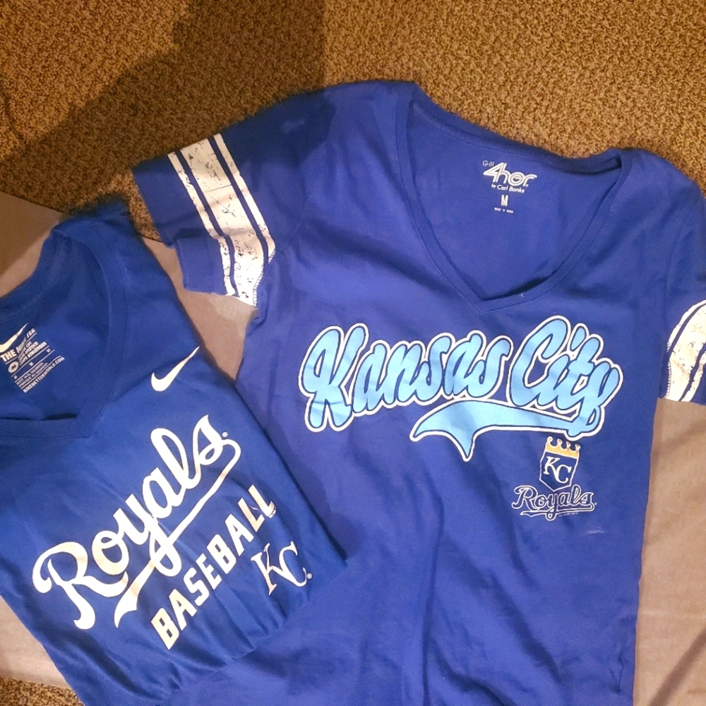 Bundle of 2 Kansas Cityy Royals shirts